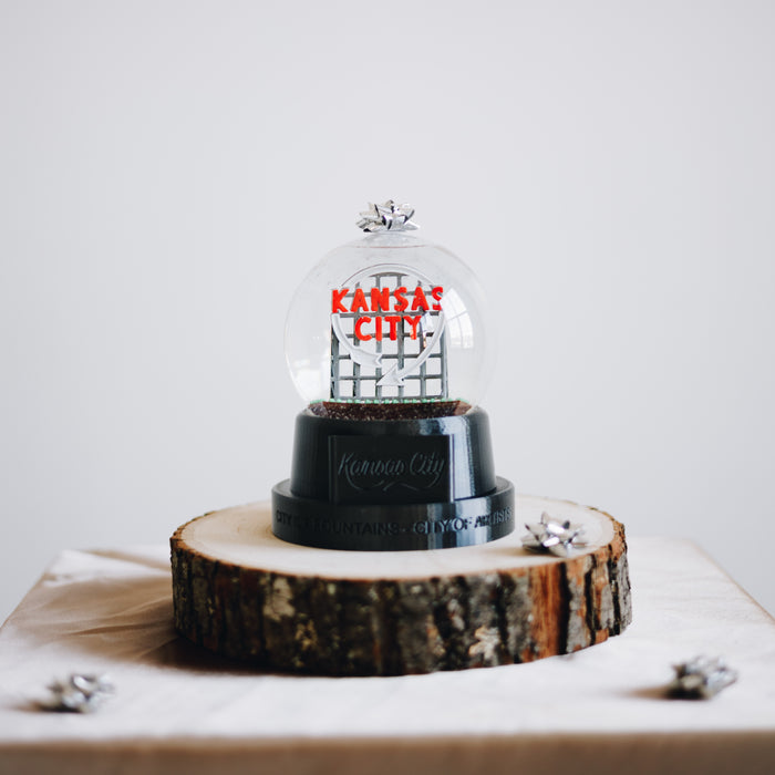 Western Auto Snow Globe