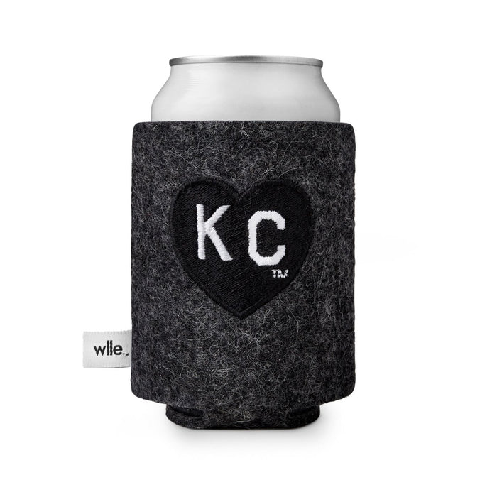 wlle x Charlie Hustle KC Heart Drink Sweater - Black