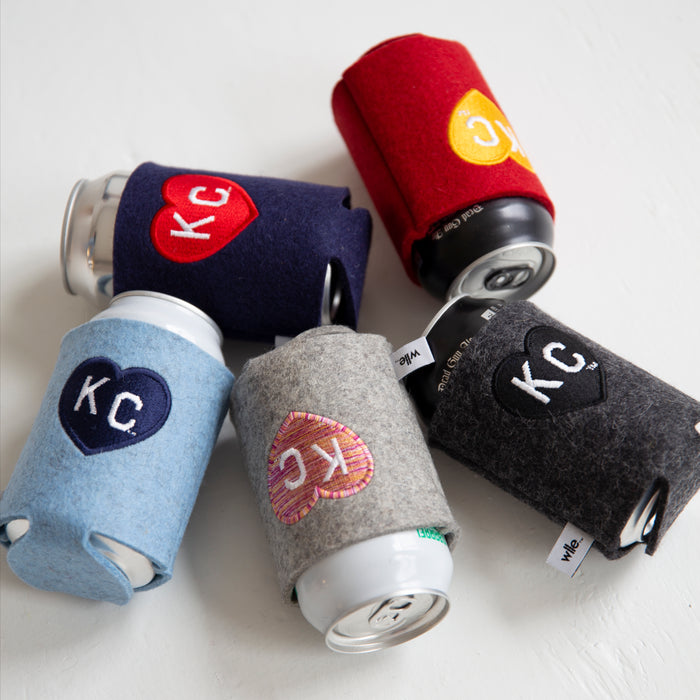 wlle x Charlie Hustle KC Heart Drink Sweater - Black