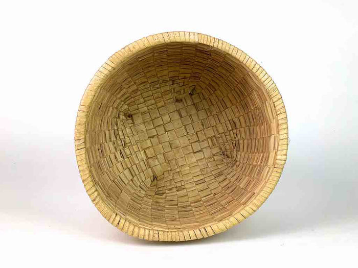 Woven "footed" Basket from Mali, 8.5" x 11" - view 4