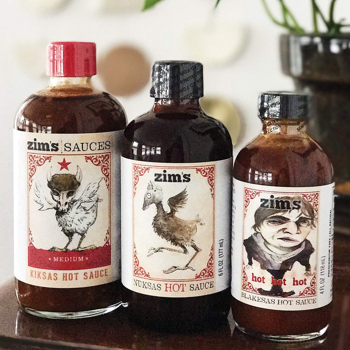 Zim's Hot Hot Sauce