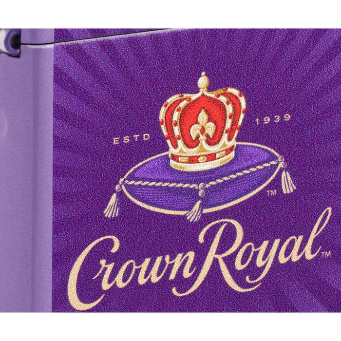 Zippo Lighter: Crown Royal Rays Design - Smokey Lavender 47399