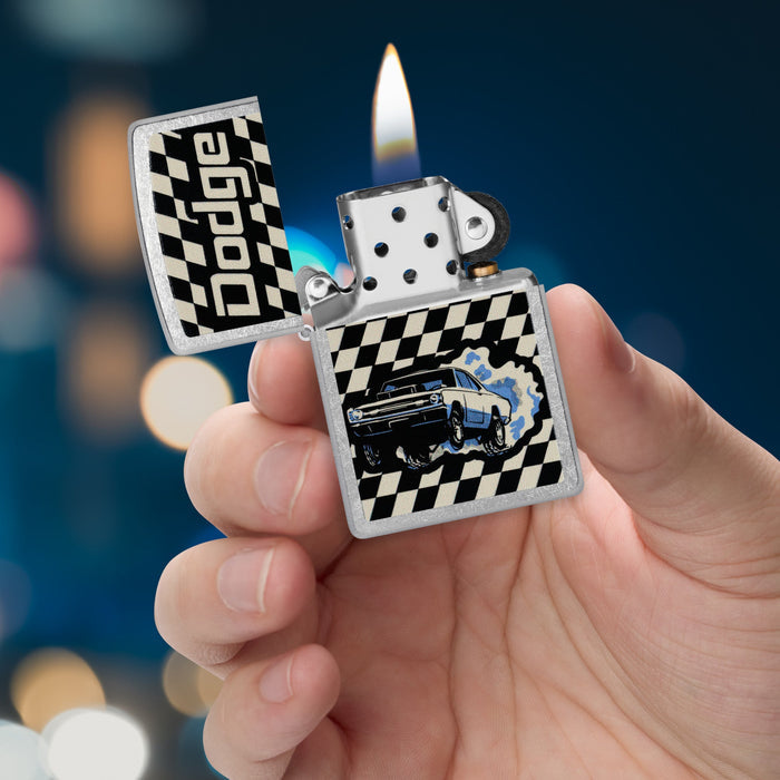 Zippo Lighter: Dodge Dart Design - Street Chrome 47419