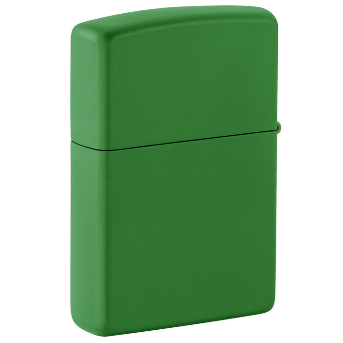 Zippo Lighter: John Deere Turf Design - Moss Green Matte 47396