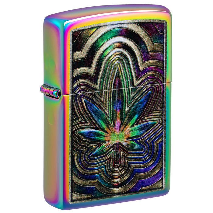 Zippo Lighter: Leaf Hypnosis Design - Multi-Color 47271