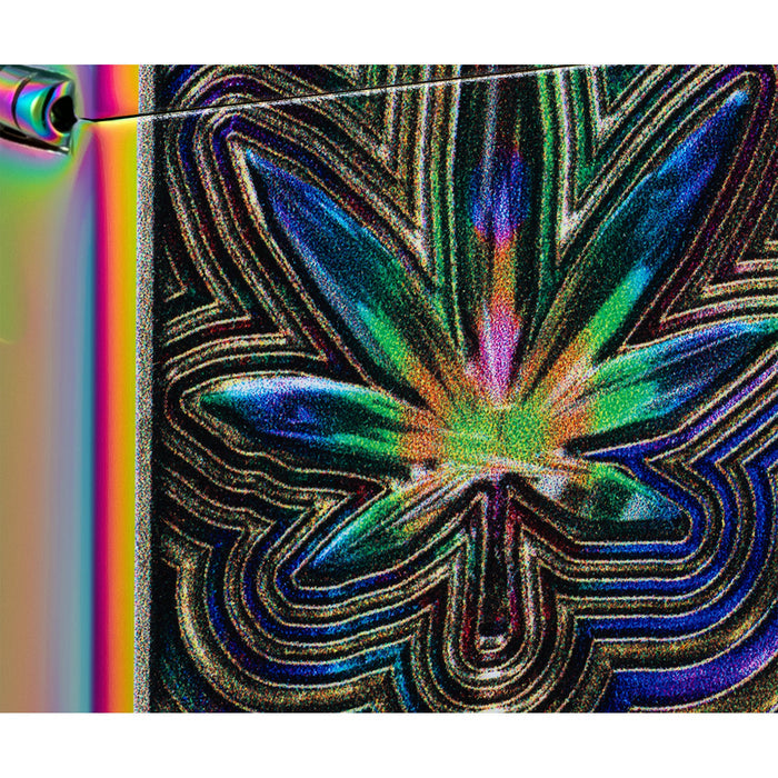 Zippo Lighter: Leaf Hypnosis Design - Multi-Color 47271