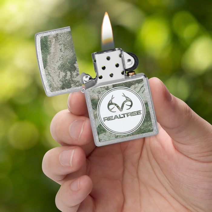 Zippo Lighter: Realtree XTREME Design - Street Chrome 47392