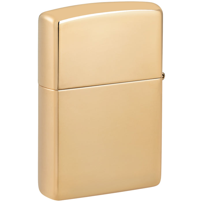 Zippo Lighter: Rolling Tray and Lighter Gift Set - High Polish Brass 47300