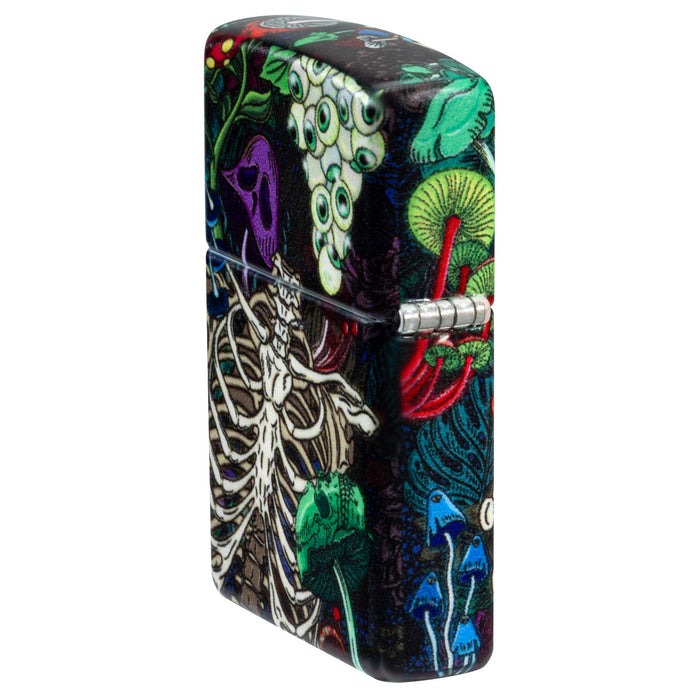 Zippo Lighter: Skeleton Collage - 540 Color 47031