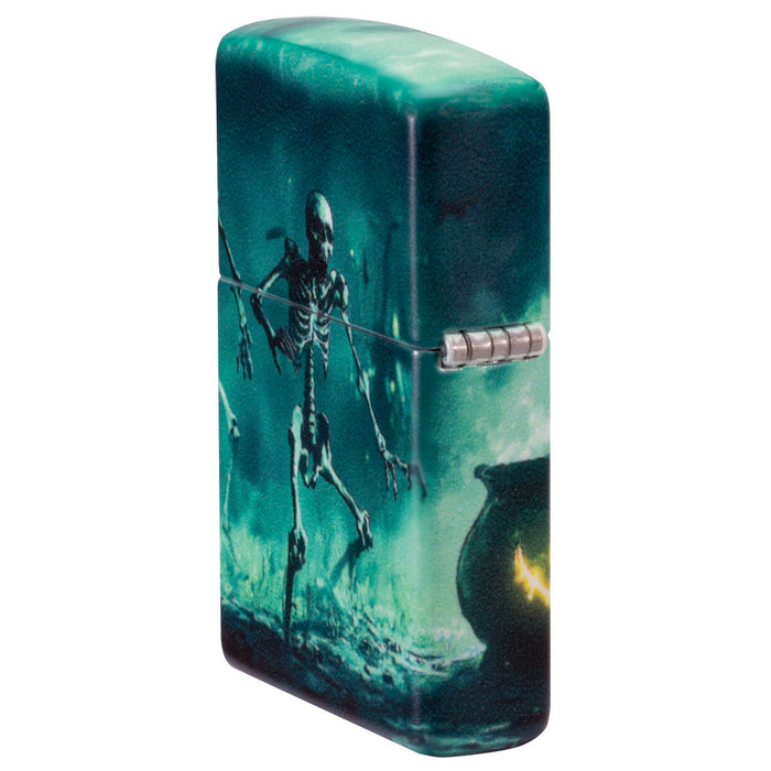 Zippo Lighter: Skeletons Dancing, Glow-in-the-Dark - 540 Color 46922